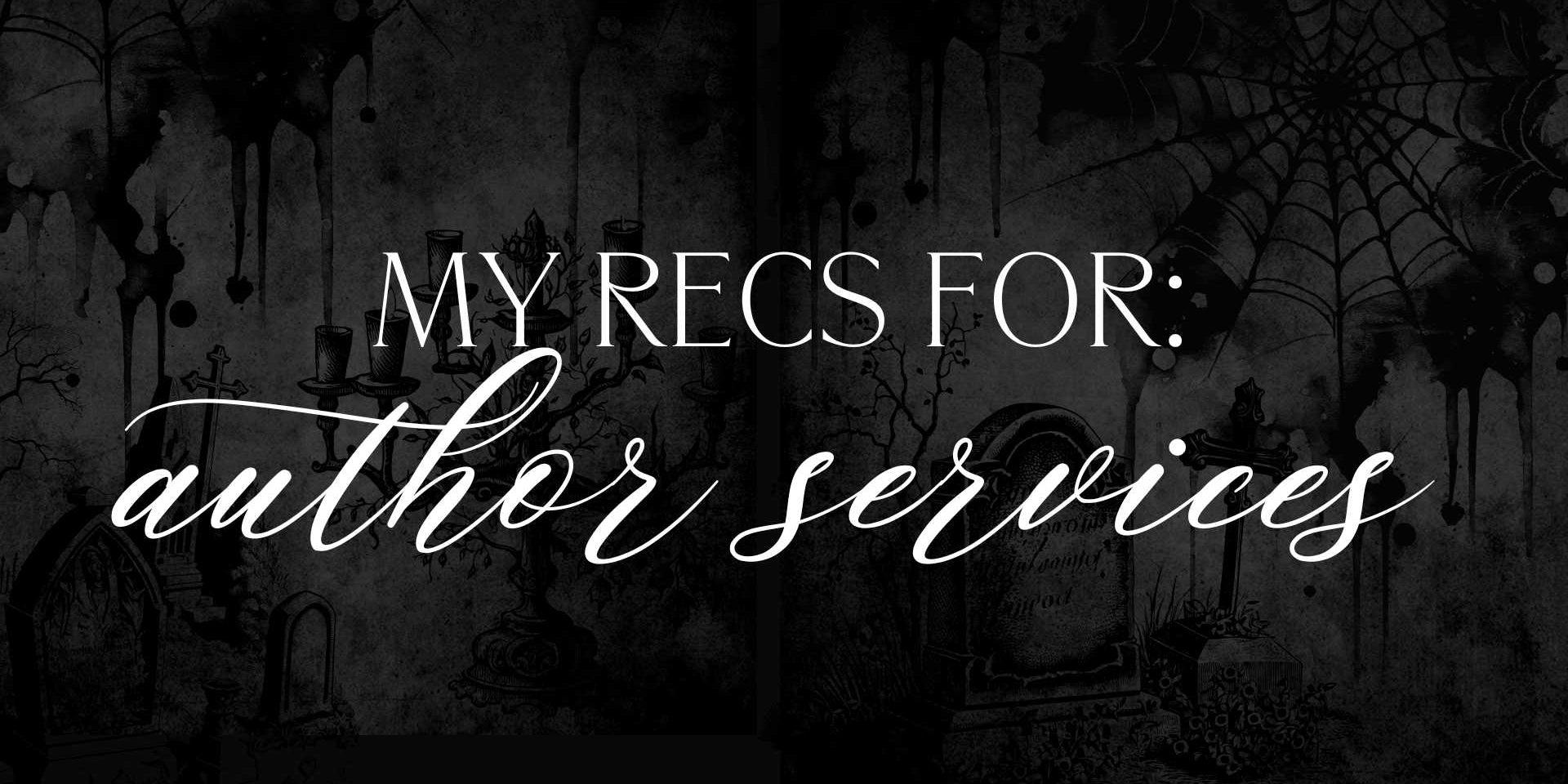 Author Services: My Favorite Providers