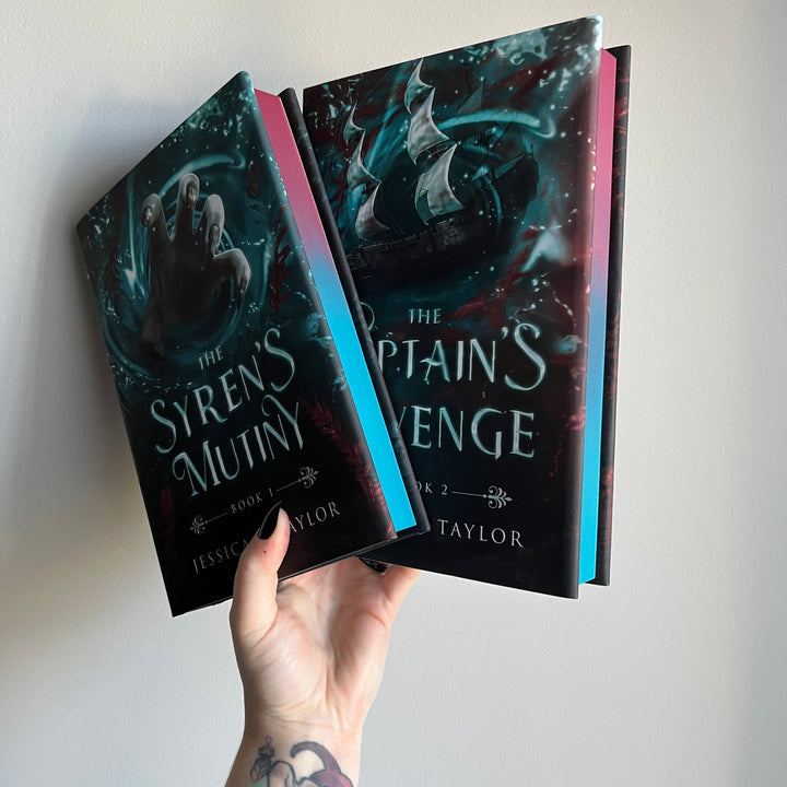 Damaged Sprayed Edge Seas of Caladhan Hardback Set